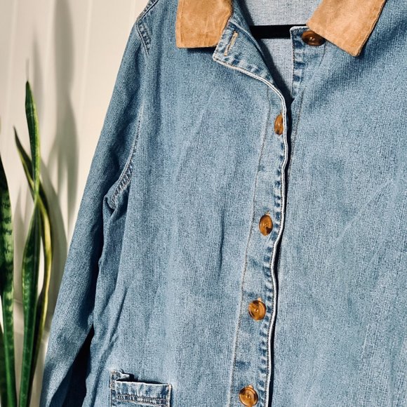 Vintage 90's Denim Jacket - Picture 4 of 5